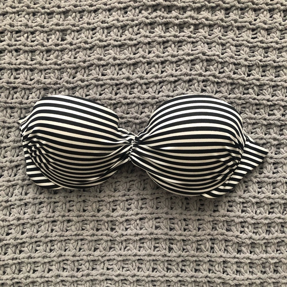 VICTORIA SECRETS bandeau swim top